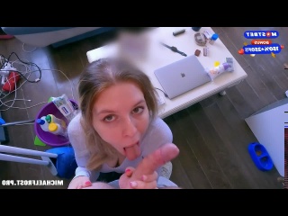 she doesn't clean well, but she fucks great