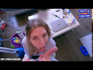 she doesn't clean well, but she fucks great